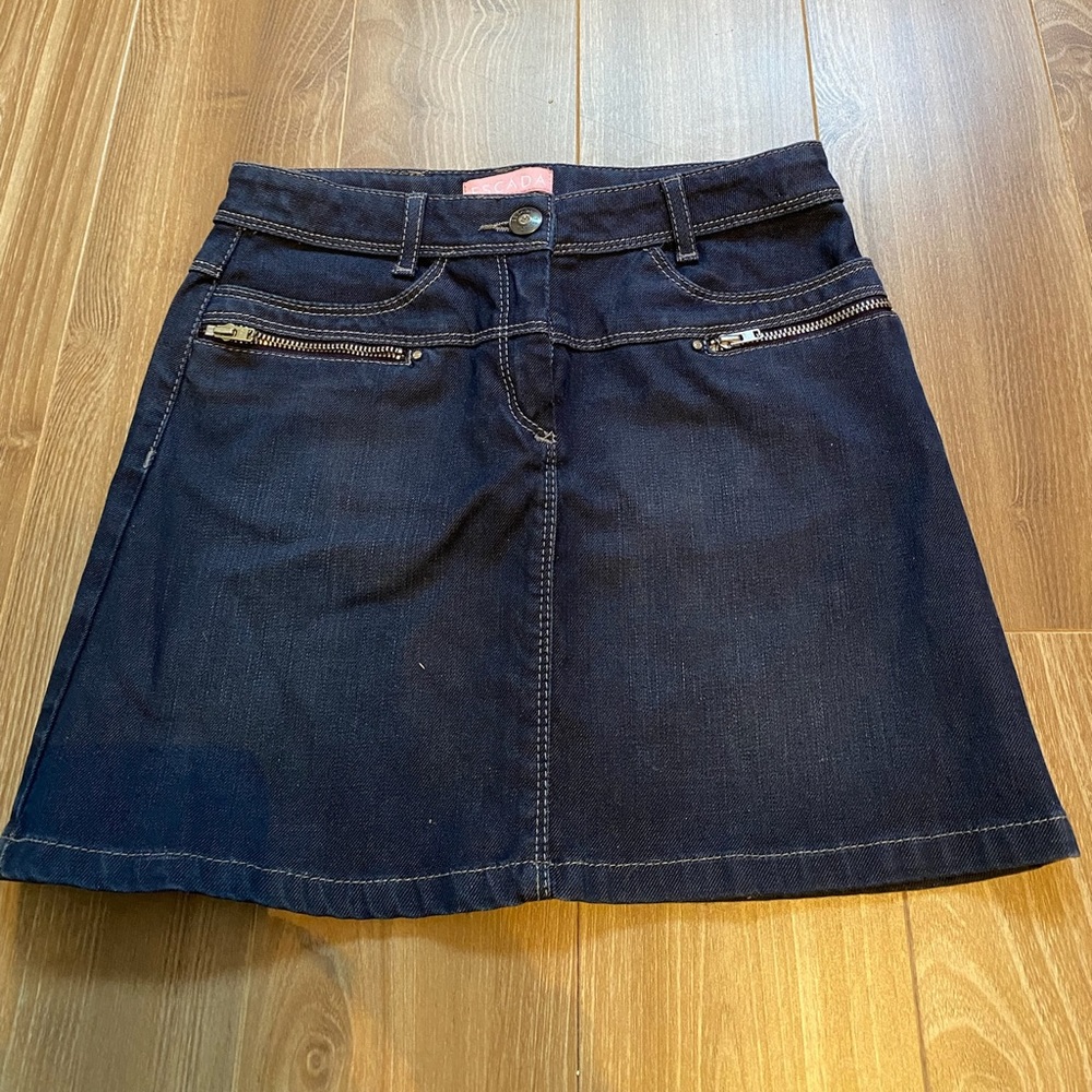 Escada Jean skirt for girls size 10